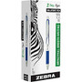 Zebra Pen Z-Grip Flight Retractable Pen - Bold Point Type - 1.2 mm Point Size - Blue