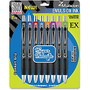 Zebra Pen Z-Mulsion - Medium Point Type - 1 mm Point Size - Refillable - Assorted - 8 / Pack