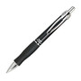 Zebra; GR8 Gel-Ink Retractable Rollerball Pens, Medium Point, 0.7 mm, Black Barrel, Black Ink, Pack Of 12+D2D2399:D2422