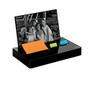 Post-it; Pop-Up Note And Flag Dispenser With Photo Frame, Black