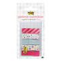 Post-it; Candy Carnival Collection Patterned Flags, 1/2 inch; x 1 11/16 inch;, Assorted Colors, 25 Flags Per Pad, Pack Of 4 Pads