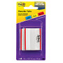 Post-it; Durable Filing Tabs, 2 inch;, Red, Pack Of 50