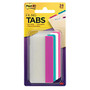 Post-it; Durable Filing Tabs, 3 inch; x 1 inch;, Assorted Colors, 24 Flags Per Pad
