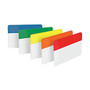 Post-it; Durable Tabs, 2 inch;, Assorted Colors, 6 Tabs Per Pad, Pack Of 5 Pads