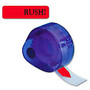 Redi-Tag; Preprinted Signature Flags In Dispenser, RUSH!, Red