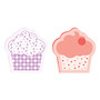 Post-it; Mixed Design Super Sticky Notes, 3 inch; x 3 inch;, Cupcakes, 50 Sheets Per Pad, Pack Of 2 Pads