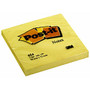 Post-it; Notes, 3 inch; x 3 inch;, Canary Yellow, Pad Of 100 Sheets