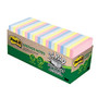 Post-it; Notes, Cabinet Pack, Helsinki Collection, 3 inch; x 3 inch;, 100% Recycled, 75 Sheets/Pad, 24 Pads/Pack