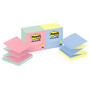 Post-it; Pop-Up Notes, 3 inch; x 3 inch;, Marseille Collection, 100 Sheets Per Pad, Pack Of 12 Pads