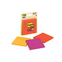 Post-it; Super Sticky Notes, 3 inch; x 3 inch;, Marrakesh Collection, 45 Sheets Per Pad, Pack of 3 Pads