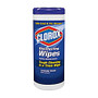 Clorox; Disinfecting Wipes, Lavender, 8 inch; x 7 inch;, Canister Of 35