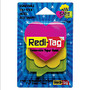 Redi-Tag; Designer Self-Stick Notes, 2 9/16 inch; x 2 9/16 inch;, Assorted Neon Shapes, 50 Sheets Per Pad, Pack Of 3 Pads