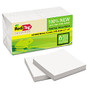 Redi-Tag; Sugar Cane Self-Stick Notes, 3&rdquo; x 3&rdquo;, White, 100 Sheets Per Pad, Pack Of 12 Pads
