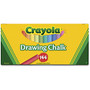 Crayola 510400 Colored Drawing Chalk - 3.2 inch; Length - 0.4 inch; Diameter - Assorted - 144 / Box