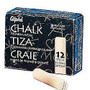 Quartet; Alphasite&trade; Triple-Size Chalk, 3 1/4 inch;L x 5/8 inch;D, Box Of 12