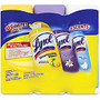 Lysol Disinfecting Wipes 3-pack - Wipe - Early Morning Breeze Scent - 105 / Pack - White