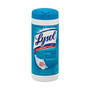 Lysol; Disinfecting Wet Wipes, Ocean Fresh Scent, 7 inch; x 8 inch;, White, 35 Wipes Per Canister, Carton Of 12