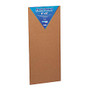 Flipside Cork Bulletin Board, 16 inch; x 36 inch;, Brown