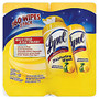 Lysol; Disinfecting Wipes, Lemon & Lime Blossom;, 7 inch; x 8 inch;, White, 80 Sheets Per Canister, Pack Of 2 Canisters