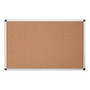 MasterVision; Maya Cork Bulletin Board, 24 inch; x 36 inch;, Aluminum Frame