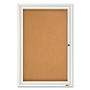 Quartet; Enclosed Outdoor Bulletin Board, 1 Door, 36 inch;H x 24 inch;W