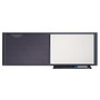 Quartet; Prestige&trade; Workstation Combination Board, 18 inch;H x 48 inch;W, Graphite Frame
