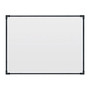 Best-Rite Magnetic Dry-Erase Board, Porcelain, 4' x 6', Black, Aluminum Frame