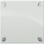 Best-Rite; Enlighten Marker Board, Tempered Glass, 12 inch;H x 12 inch;W, Frosted Pearl