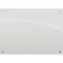 Best-Rite; Enlighten Marker Board, Tempered Glass, 36 inch;H x 48 inch;W, Frosted Pearl