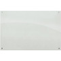 Best-Rite; Enlighten Marker Board, Tempered Glass, 48 inch;H x 72 inch;W, Frosted Pearl