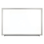 FORAY&trade; Magnetic Dry-Erase Boards With Aluminum Frame, Melamine Board, 24 inch; x 36 inch;, White Board, Silver Frame