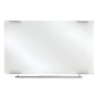Iceberg Dry-Erase White Board, Glass, 48 inch; x 36 inch;, Frameless
