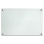 Lorell Glass Dry-Erase Board - 24 inch; (2 ft) Width x 14 inch; (1.2 ft) Height - Frost Glass Surface - Rectangle - Mount - Assembly Required - 1 Each