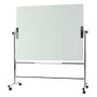 MasterVision; Heavy-Duty Magnetic Dry-Erase Board, Glass, 59 inch; x 47 1/4 inch;