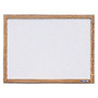 Quartet; Dry-Erase Board With Oak Frame, 36 inch; x 48 inch;
