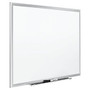 Quartet; Magnetic Porcelain Dry-Erase Board With Aluminum Frame, 24 inch; x 36 inch;