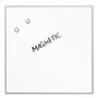 Quartet; Matrix; Magnetic Marker Dry-Erase Board, 23 inch; x 23 inch;, Metal Frame
