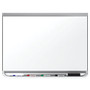 Quartet; Prestige; 2 DuraMax; Porcelain Magnetic Whiteboard, Graphite Frame, 48 inch; x 36 inch;