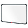 Quartet; Prestige&trade; Euro Total Erase; Board, Titanium Frame, 18 inch; x 24 inch;