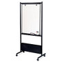 Balt; Double-Sided Dry-Erase Nest Easel, 31 1/2 inch; x 24 inch; x 72 inch;, Black Frame