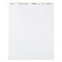 Office Wagon; Brand 30% Recycled Standard Easel Pad, 27 inch; x 34 inch;, Grid, 50 Sheets