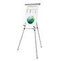 Office Wagon; Brand Heavy Duty Presentation Easel, Silver