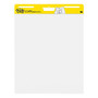 Post-it; Self-Stick Easel Pad, 25 inch; x 30 inch;, Plain White Paper, 30 Sheets