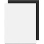 Geographics 2Cool Foam Board - 20 inch; x 30 inch;187.5 mil - 5 / Carton - Black, White - Foam