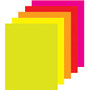 Office Wagon; Brand Fluorescent Poster Boards, 11 inch; x 14 inch;, Assorted Fluorescent Colors, Pack Of 5