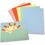 Pacon Smooth Surface Tagboard Paper - 12 inch; x 9 inch; - 100 / Pack - Assorted