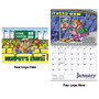 Murphy's Law Spiral Wall Calendar