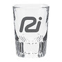 Clear Shot Glass With Textured Bottom, 2 Oz.