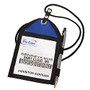 Trade Show Badge Pouch, 6 inch; x 4 inch;