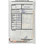 MMF Cash Transmittal Bag - 2.75 mil (70 Micron) Thickness - Clear - Polyethylene - 100/Pack - Currency, Coin, Check, Credit Card